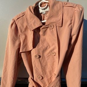 Forever 21 Peach Jacket. Double-breasted. Size M